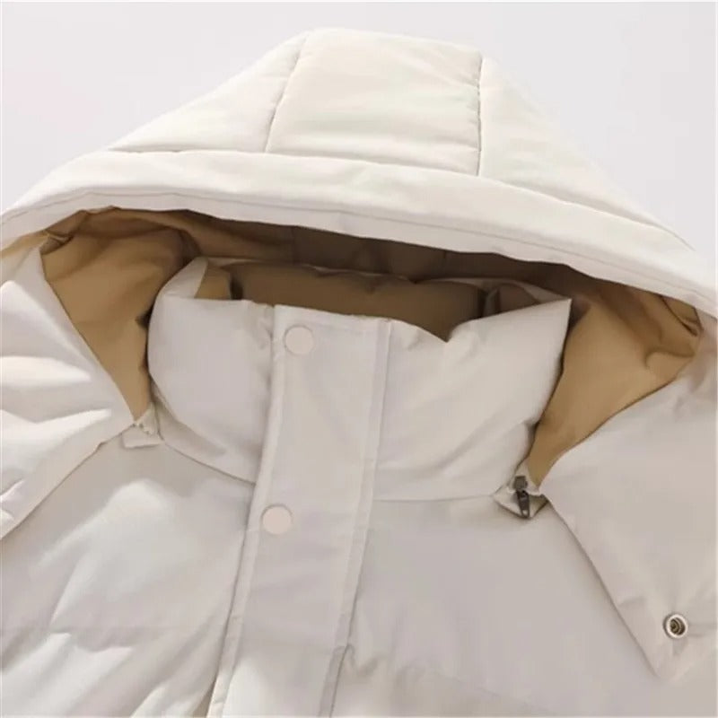 Elegant men's jacket with hood