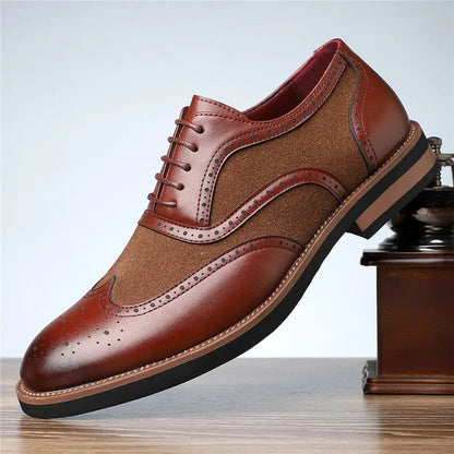 Maisone | Two-Tone Oxford Brogue